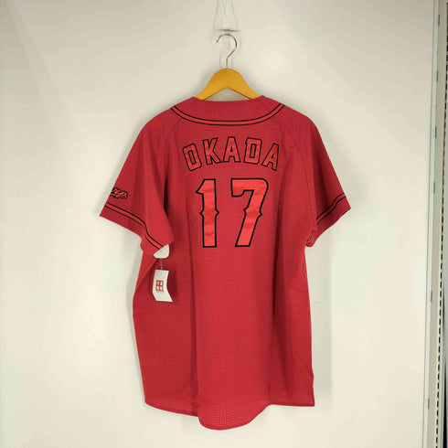 デサント descente 広島 日本 プロ野球 ビジター No17 ベースボール ユニフォーム メンズ O