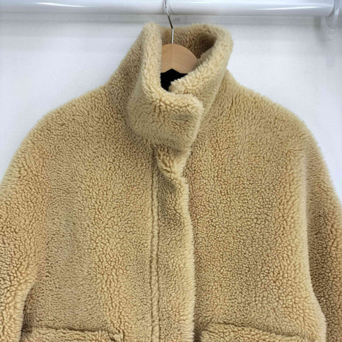 ザラ ZARA DOUBLE-FACED FAUX FUR JACKET レディース import:S