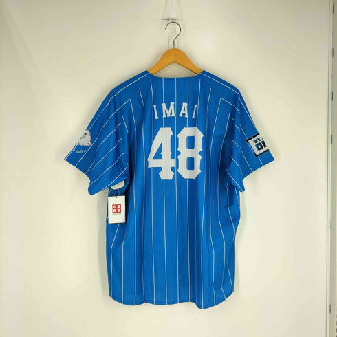 ファナティクス Fanatics 日本 プロ野球 チーム 蒼空 No48 ストライプ ベースボール ユニフォーム メンズ JPN:L