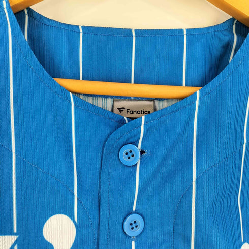 ファナティクス Fanatics 日本 プロ野球 チーム 蒼空 No48 ストライプ ベースボール ユニフォーム メンズ JPN:L