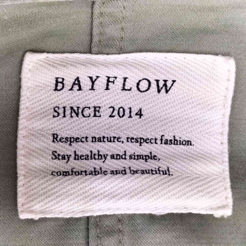 ベイフロー BAYFLOW バックサテンモッズコート メンズ JPN:2