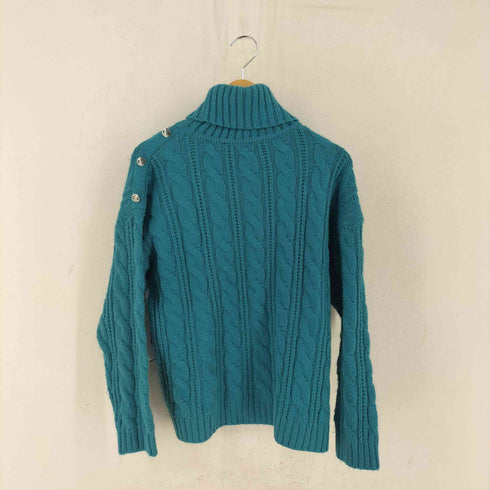 ピエールカルダン pierre cardin ケーブルニットタートルネックセーター レディース