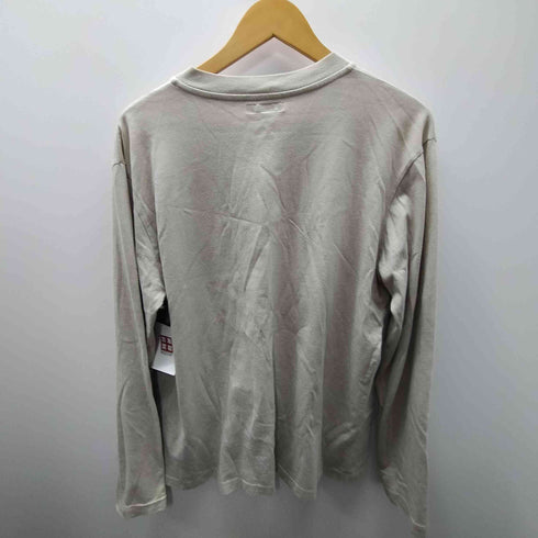 エンポリオアルマーニ EMPORIO ARMANI SPORT LOGO ロゴ プリント L/S Vネック カットソー ロンT メンズ FREE