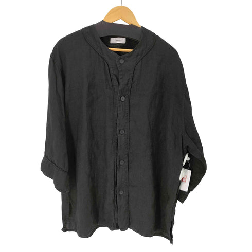 マーカ marka BASE BALL SHIRT - 60/- ORGANIC LINEN ベースボールシャツ リネン メンズ JPN:2