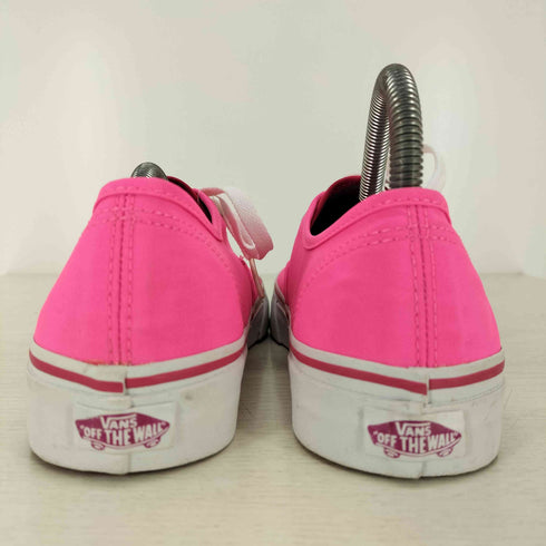 バンズ VANS AUTHENTIC ローカットスニーカー ショッキングピンク レディース US:7.5