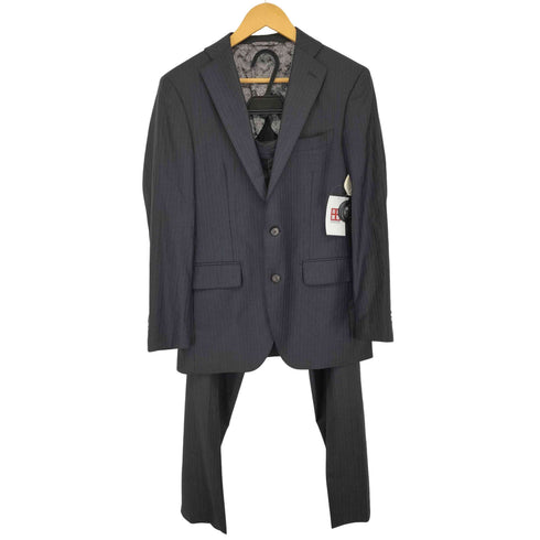 ロロピアーナ Loro Piana SHITATE 2B ウール ストライプ柄 スーツセットアップ メンズ