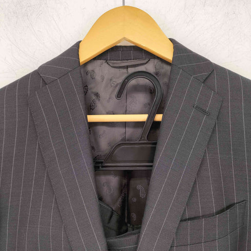 エルメネジルドゼニア Ermenegildo Zegna SHITATE 2B ウール ストライプ柄 スーツセットアップ メンズ