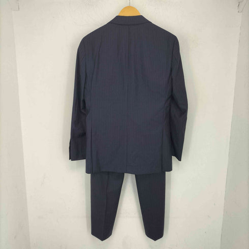 ロロピアーナ Loro Piana SHITATE 2B ウール ストライプ柄 スーツセットアップ メンズ