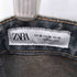 ザラ ZARA ACID WASH STRAIGHT バギーデニム メンズ FR:38-40