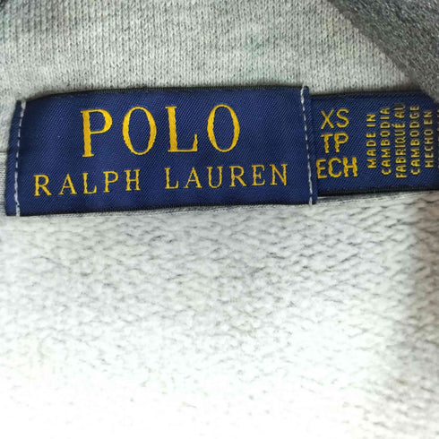 ポロラルフローレン POLO RALPH LAUREN スモールポニー刺繍 ハーフジップスウェットシャツ レディース JPN:XS