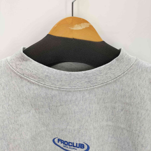 フリークスストア FREAKS STORE FRO CLUB 健康清潔 刺繍スウェットシャツ メンズ JPN:M