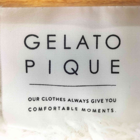 ジェラートピケ gelato pique SNOWニットプルオーバー レディース ONE SIZE