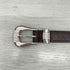 モニタリー MONITALY usa製 bridle leather ウエスタンベルト レディース