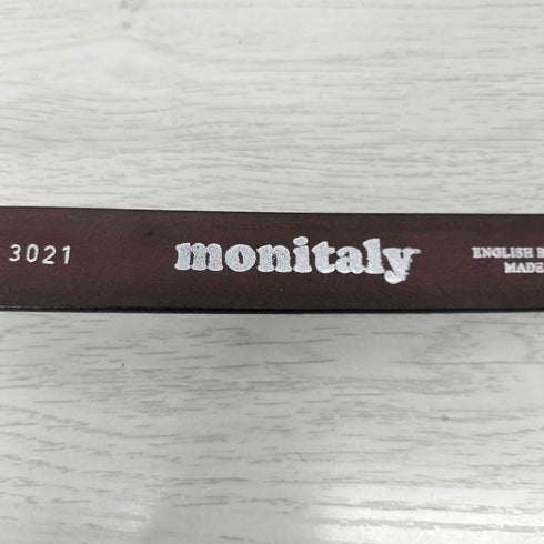 モニタリー MONITALY usa製 bridle leather ウエスタンベルト レディース