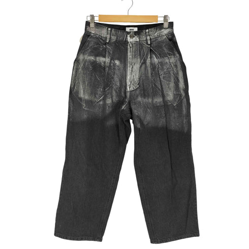 SINSS Foil gradation wide balloon denim / 箔グラデーションワイドバルーンデニム メンズ JPN:S