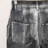 SINSS Foil gradation wide balloon denim / 箔グラデーションワイドバルーンデニム メンズ JPN:S