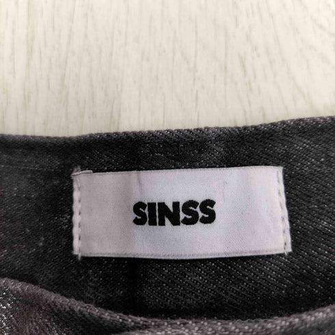 SINSS Foil gradation wide balloon denim / 箔グラデーションワイドバルーンデニム メンズ JPN:S