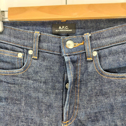 アーペーセー A.P.C. PETIT NEW STANDARD ボタンフライインディゴデニム レディース 26
