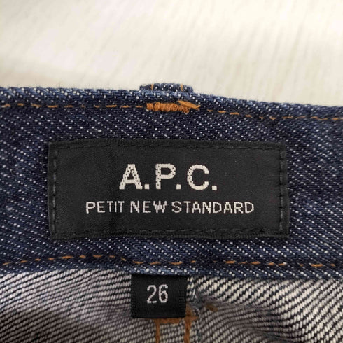アーペーセー A.P.C. PETIT NEW STANDARD ボタンフライインディゴデニム レディース 26