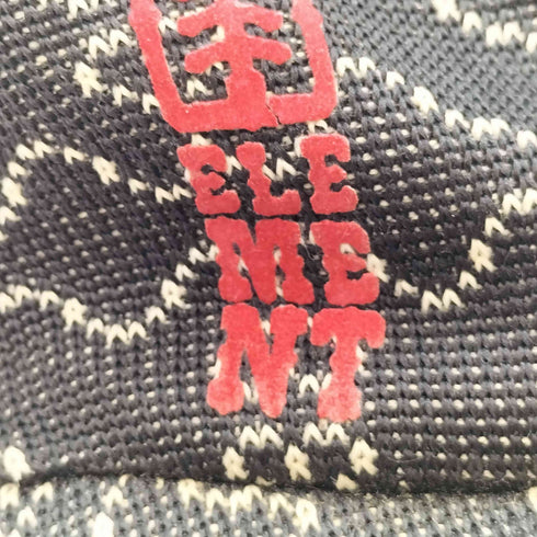 エレメント ELEMENT モノグラム 6パネルキャップ メンズ L/XL
