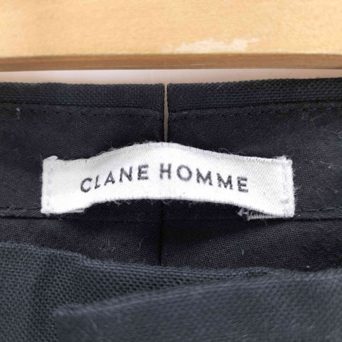 クラネオム CLANE HOMME センタープレステーパードスラックス メンズ JPN:0