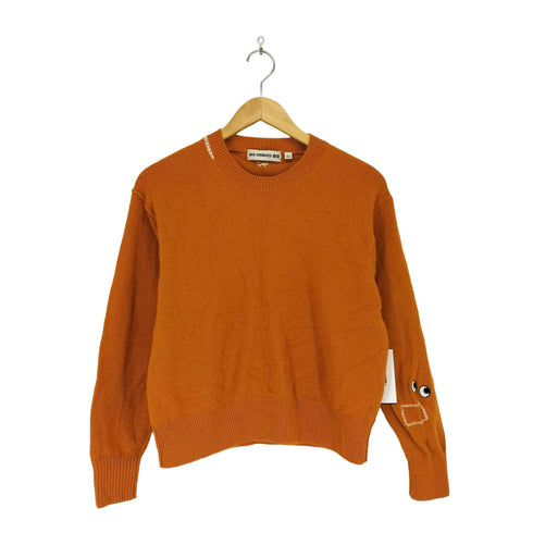 アニヤハインドマーチ ANYA HINDMARCH プレミアムラムクルーネックセーター レディース JPN:L