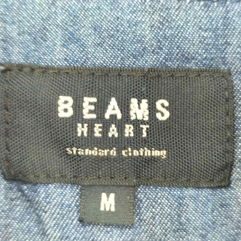 ビームスハート BEAMS HEART 切替 デニム シャツ メンズ JPN:M