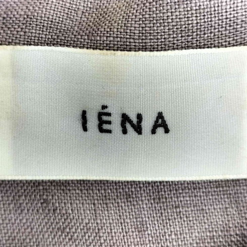 イエナ IENA リネン バンドカラー シャツワンピース レディース JPN:36