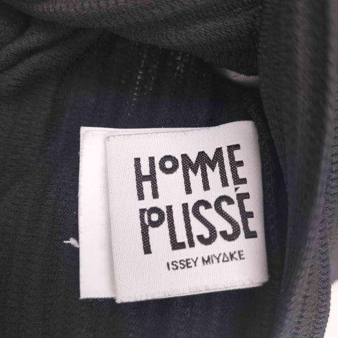 オムプリッセイッセイミヤケ HOMME PLISSE ISSEY MIYAKE ボタンフライ プリーツ シャツ メンズ JPN:3