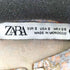 ザラ ZARA 総柄 クロップド ブラウス レディース US S