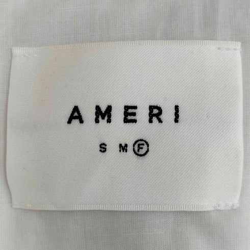 アメリ AMERI SHEER BIG COLLAR BLOUSE レディース FREE