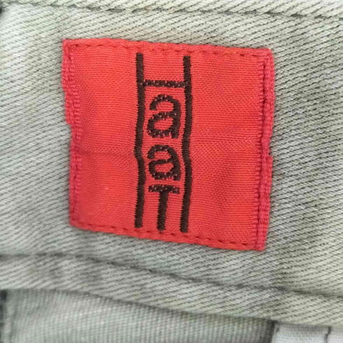 ハートイッセイミヤケ Haat ISSEY MIYAKE ジップフライ チノストレートパンツ レディース JPN:2