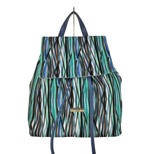 TERESA CAMBI FIRENZE マルチストライプ バックパック レディース