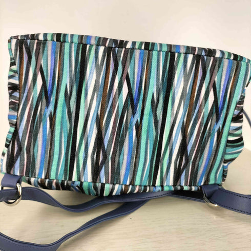 TERESA CAMBI FIRENZE マルチストライプ バックパック レディース