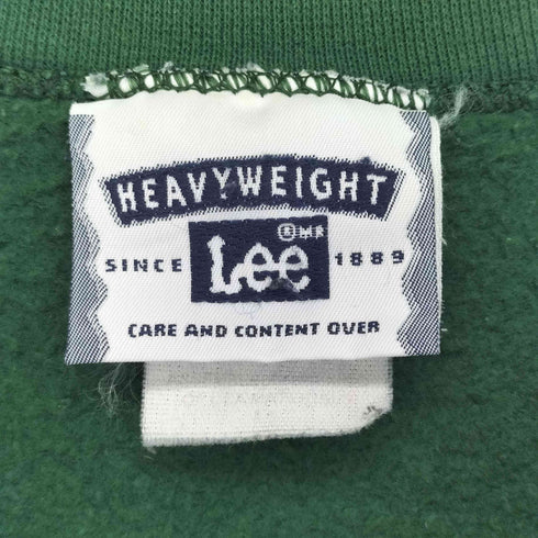 リー Lee ロゴ刺繍 クルーネック 長袖スウェット メンズ import:M