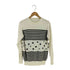 ユニフォームエクスペリメント uniform experiment 16SS STAR BORDER PANEL CREW NECK KNIT メンズ 1