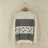 ユニフォームエクスペリメント uniform experiment 16SS STAR BORDER PANEL CREW NECK KNIT メンズ 1