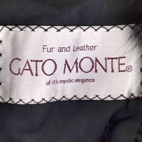 GATO MONTE 襟ファー コート レディース JPN:13号