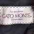GATO MONTE 襟ファー コート レディース JPN:13号