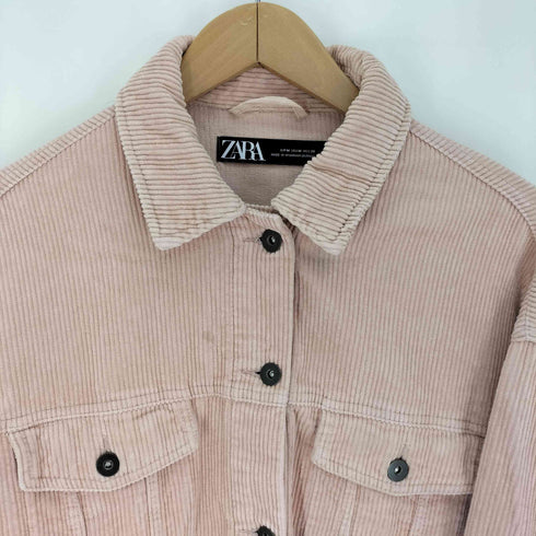 ザラ ZARA コーデュロイ デニム ジャケット メンズ import:M
