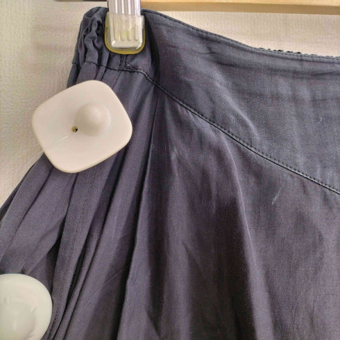 イッセイミヤケ ISSEY MIYAKE 80S 筆タグ コットンレーヨン サルエルタックパンツ レディース 9
