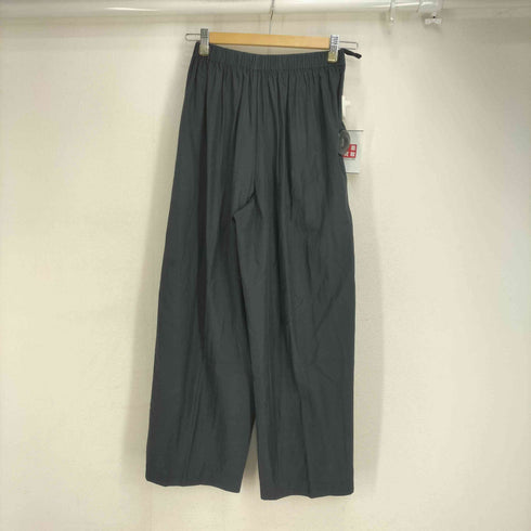イッセイミヤケ ISSEY MIYAKE 80S 筆タグ コットンレーヨン タックワイドパンツ レディース 9