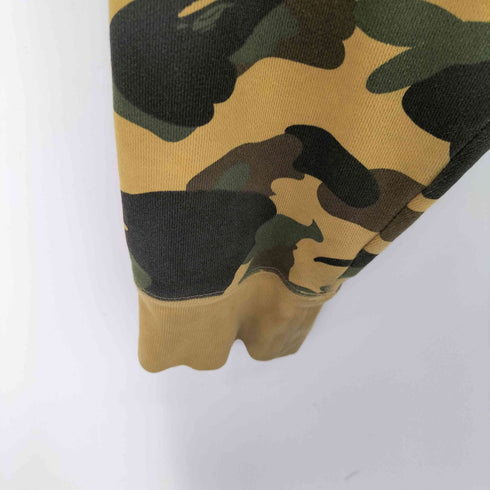 アベイシングエイプ A BATHING APE 1st Camo Side Button Sweatshirt サルカモ カモフラ スウェット メンズ JPN:XL