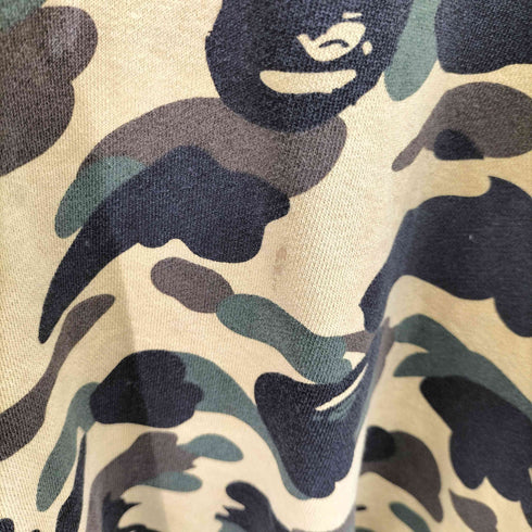 アベイシングエイプ A BATHING APE 1st Camo Side Button Sweatshirt サルカモ カモフラ スウェット メンズ JPN:XL