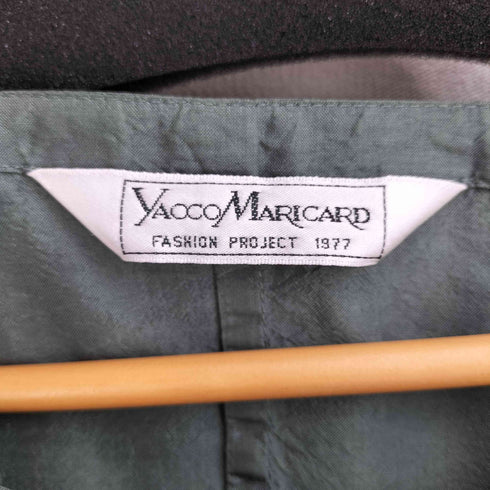 ヤッコマリカルド YACCO MARICARD シルク100 ボートネック ロングワンピース レディース