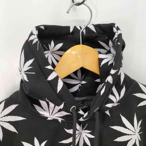 ハフ HUF LEAF PRINT HOODIE パーカー フーディー 総柄 メンズ import:XL