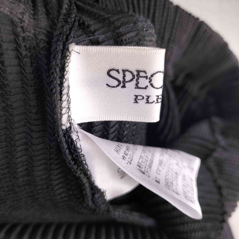 SPECCHIO プリーツ イージーワイドパンツ レディース JPN:40