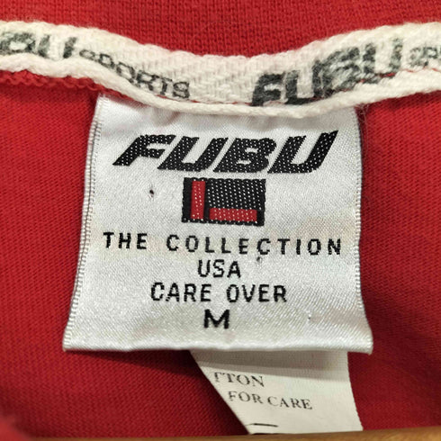 フブ FUBU フロントプリントクルーネックTシャツ メンズ import:M