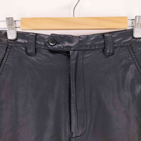 ソエルテ soerte フェイクレザーフレアパンツ メンズ JPN:1
