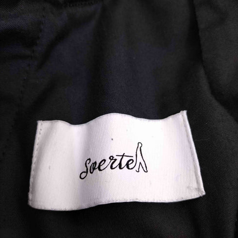 ソエルテ soerte フェイクレザーフレアパンツ メンズ JPN:1